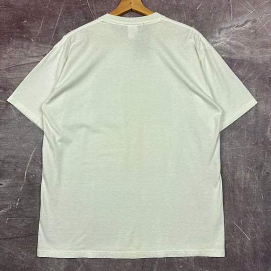 90s White Lunatic Park Grateful Dead An Adventure 69 Million Years In The Making Graphic Shirt L 2921