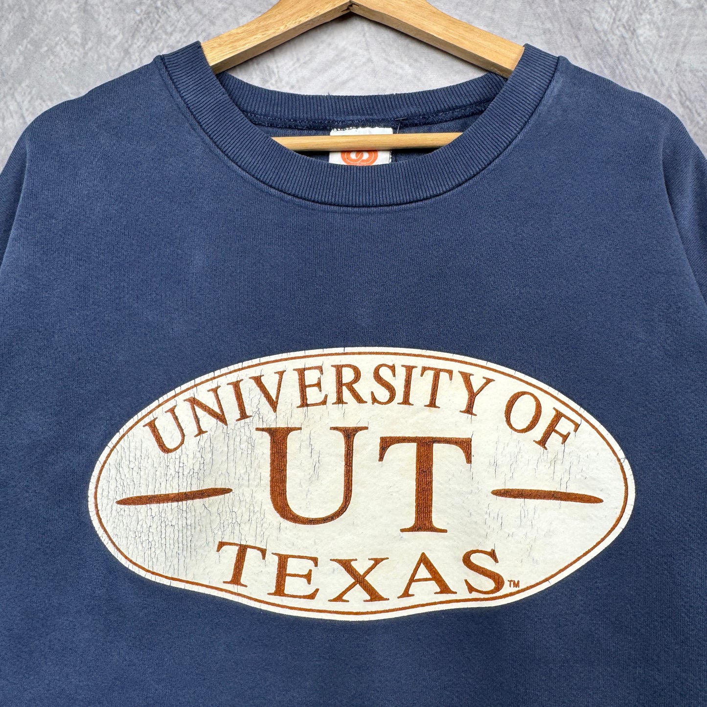 90s Blue Texas Longhorns Crewneck Sweatshirt 4360