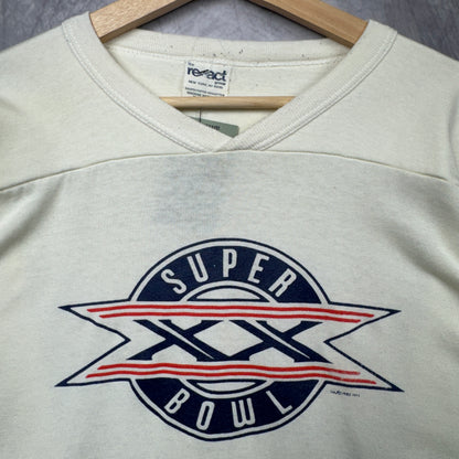 1986 White Superbowl XX Jersey Shirt 4154