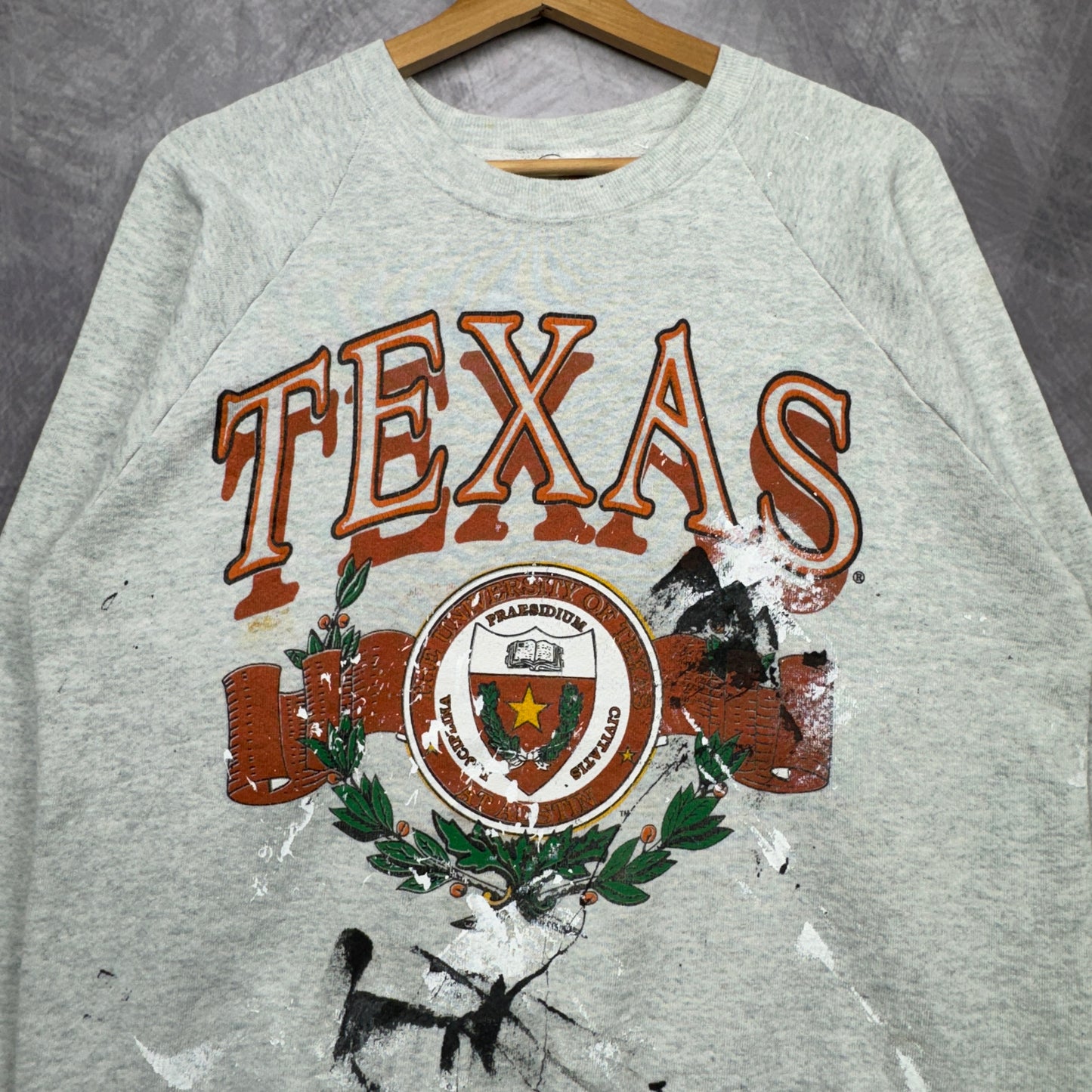 90s Grey Texas Longhorns Crewneck Sweatshirt 4353