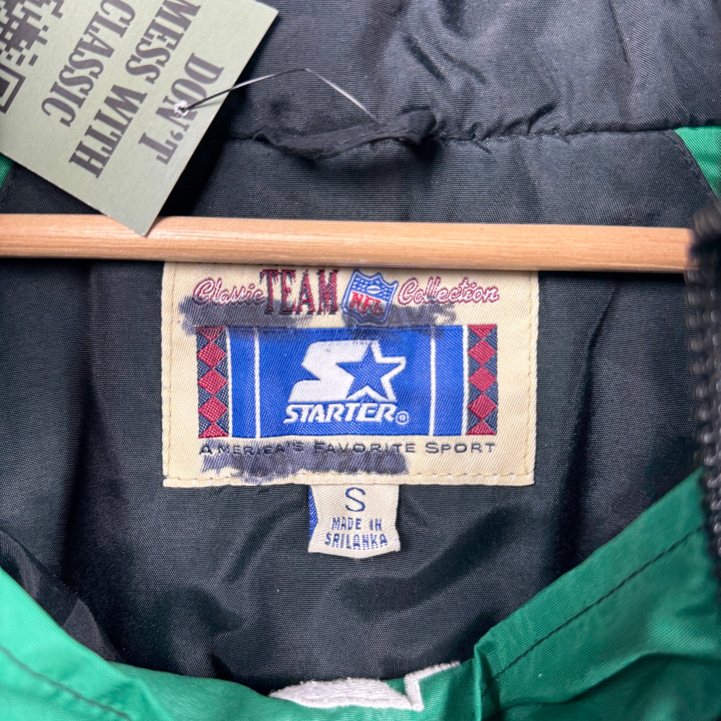 90s Black New York Jets Starter Jacket 4079