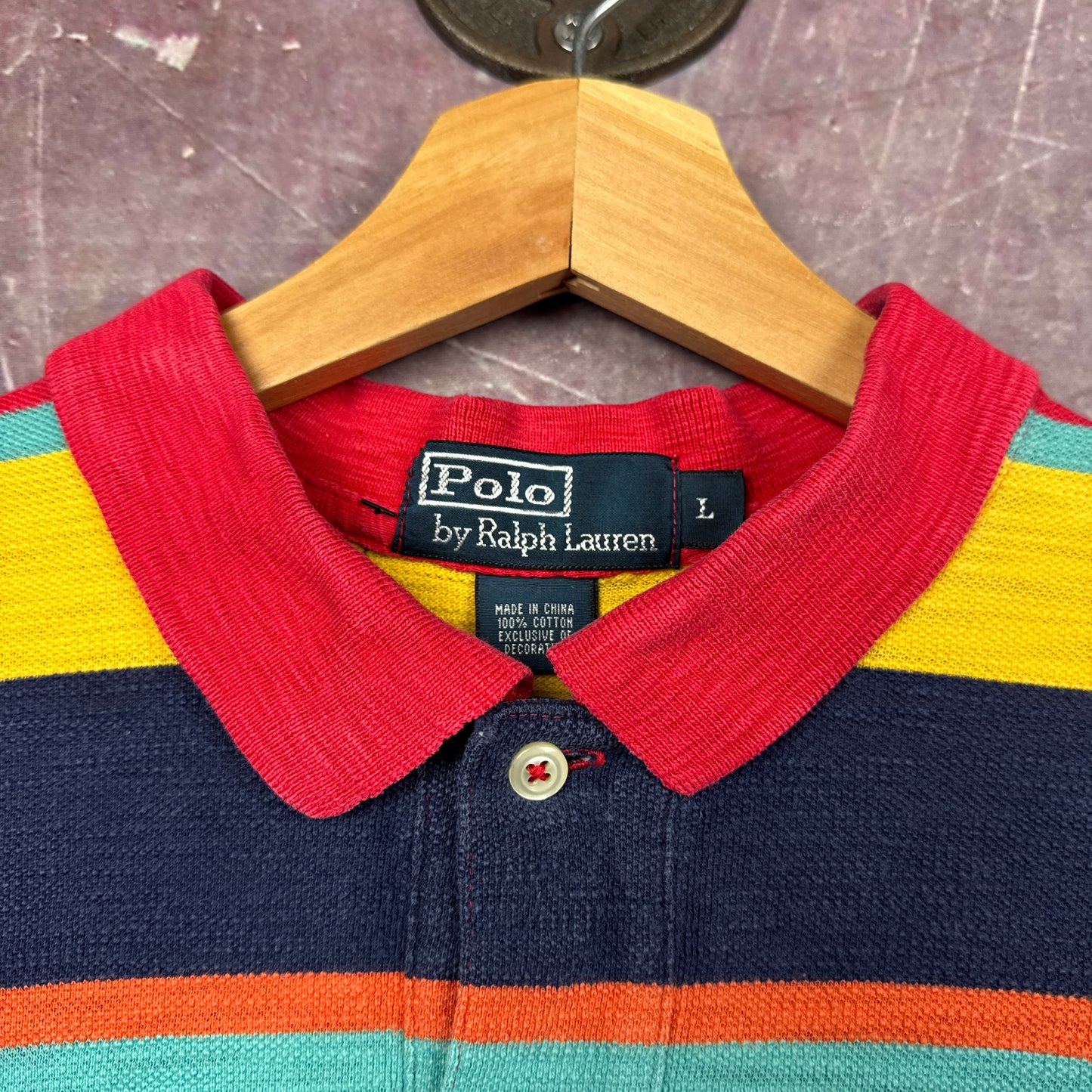 90s Striped Polo Ralph Lauren Shirt 3742