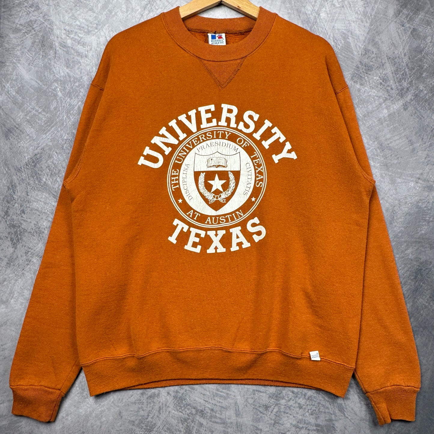 90s Orange Texas Longhorns Crewneck Sweatshirt 4358