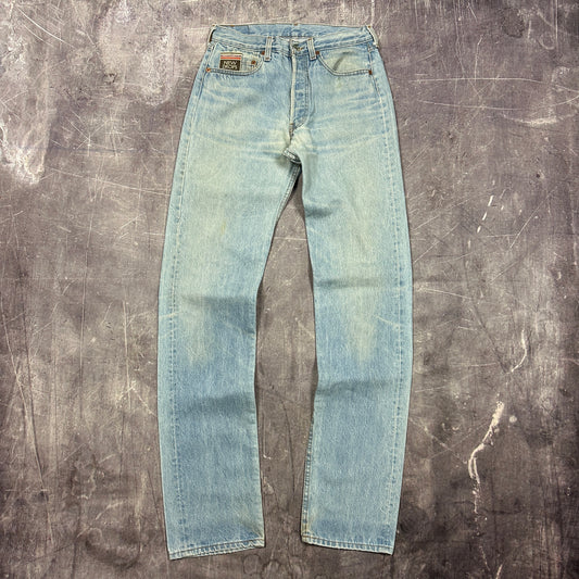 80s Light Wash Levi's 501 Jeans 30x35 U62