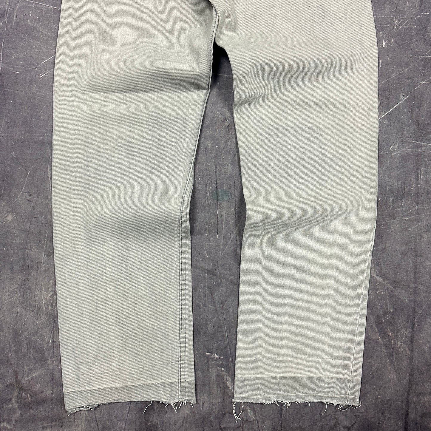 80s Faded Gray Levis 501 Jeans 31x28 D96