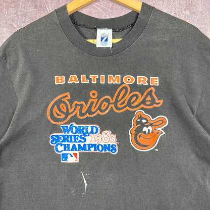 1983 Black Baltimore Orioles Shirt 3331