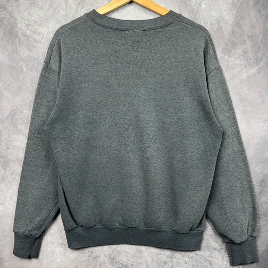 1996 Faded Black Philadelphia Eagles Crewneck Sweatshirt 4103