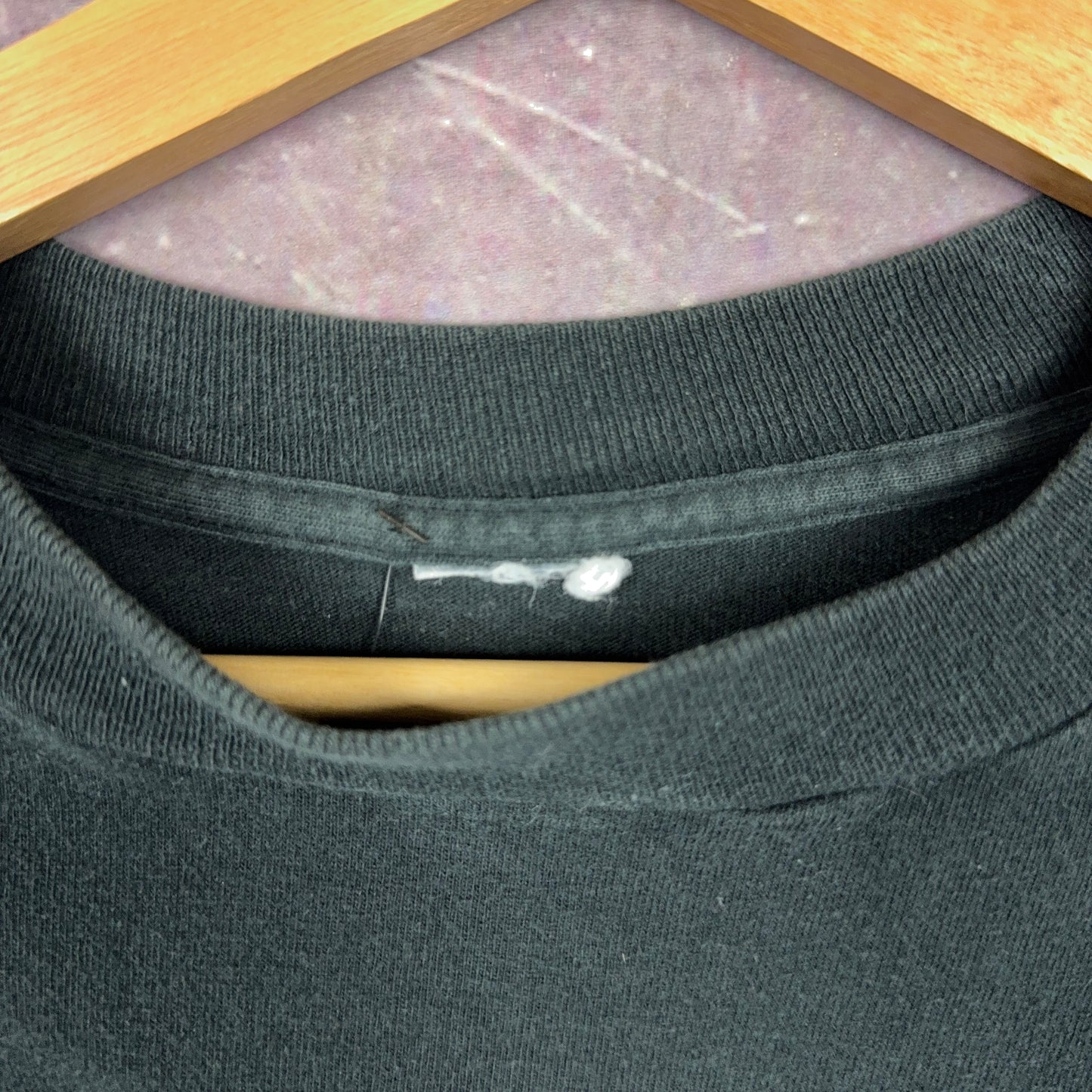 90s Faded Black Alan Jackson She's Got The Rhythm (And I Got The Blues) Graphic Shirt XL 2886