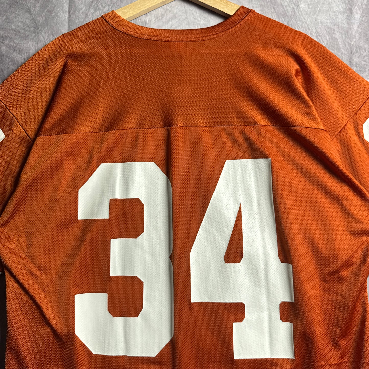 90s Orange Texas Longhorns Ricky Williams Reebok #34 Jersey 4595