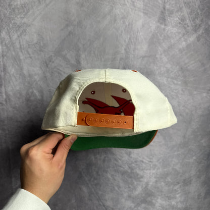 90s Texas Longhorns Shark Tooth Logo Athletic Snapback Hat 4627
