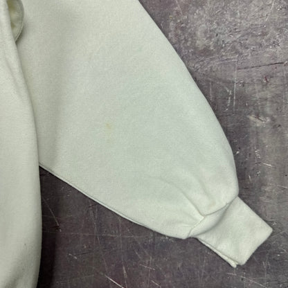 1987 White Whitney Houston Moment of Truth World Tour Graphic Crewneck Sweatshirt L 2916