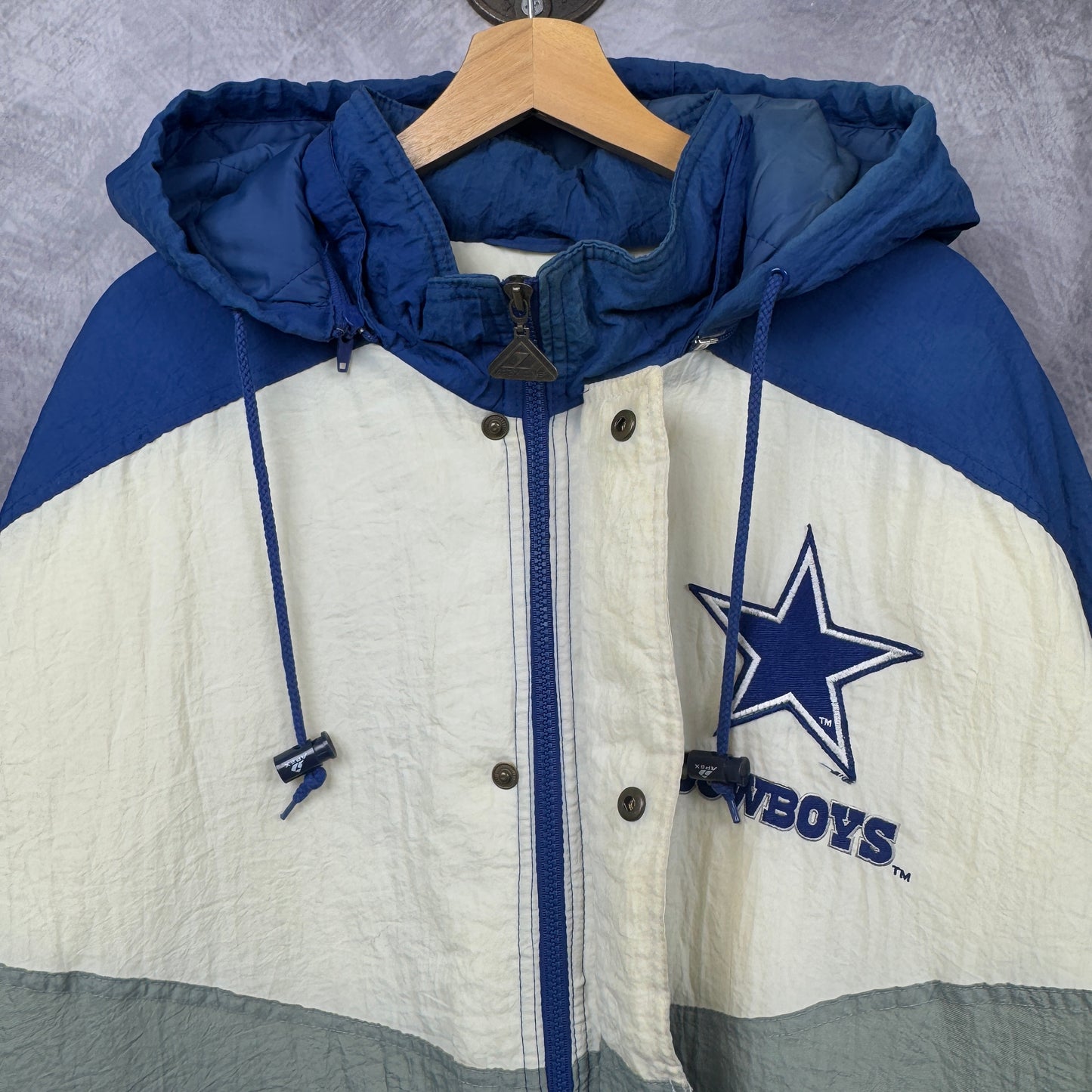 90s Blue Dallas Cowboys Jacket 4062