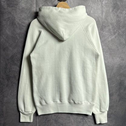80s White Texas Longhorns Hoodie 4432