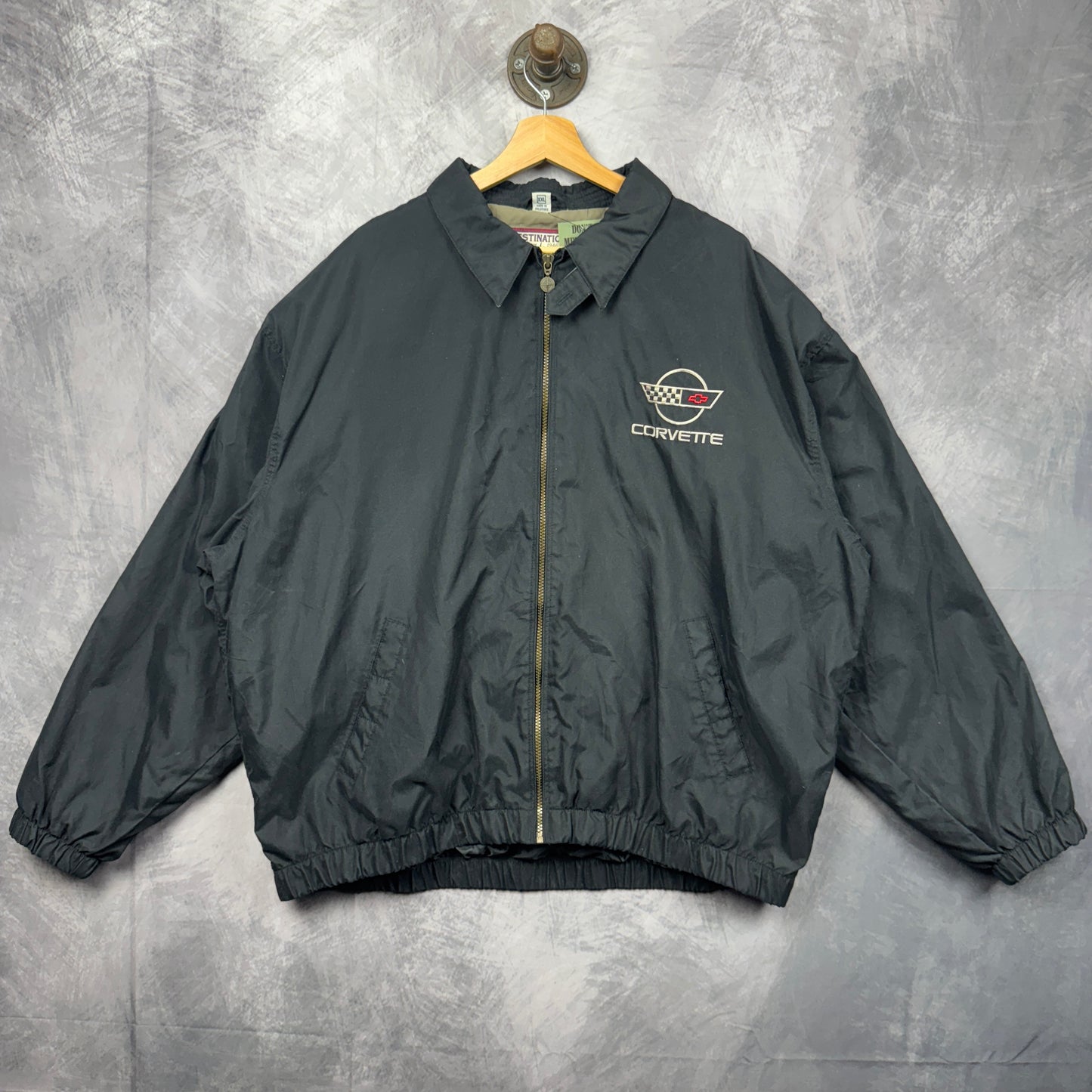 90s Black Corvette Jacket 4015
