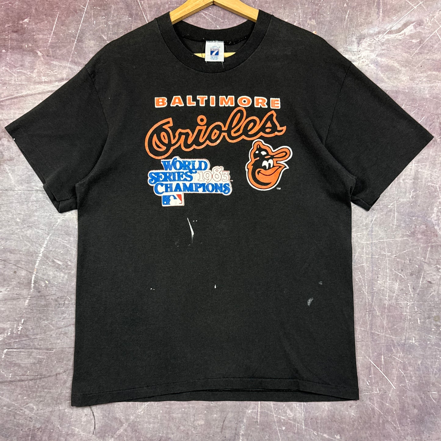1983 Black Baltimore Orioles Shirt 3331