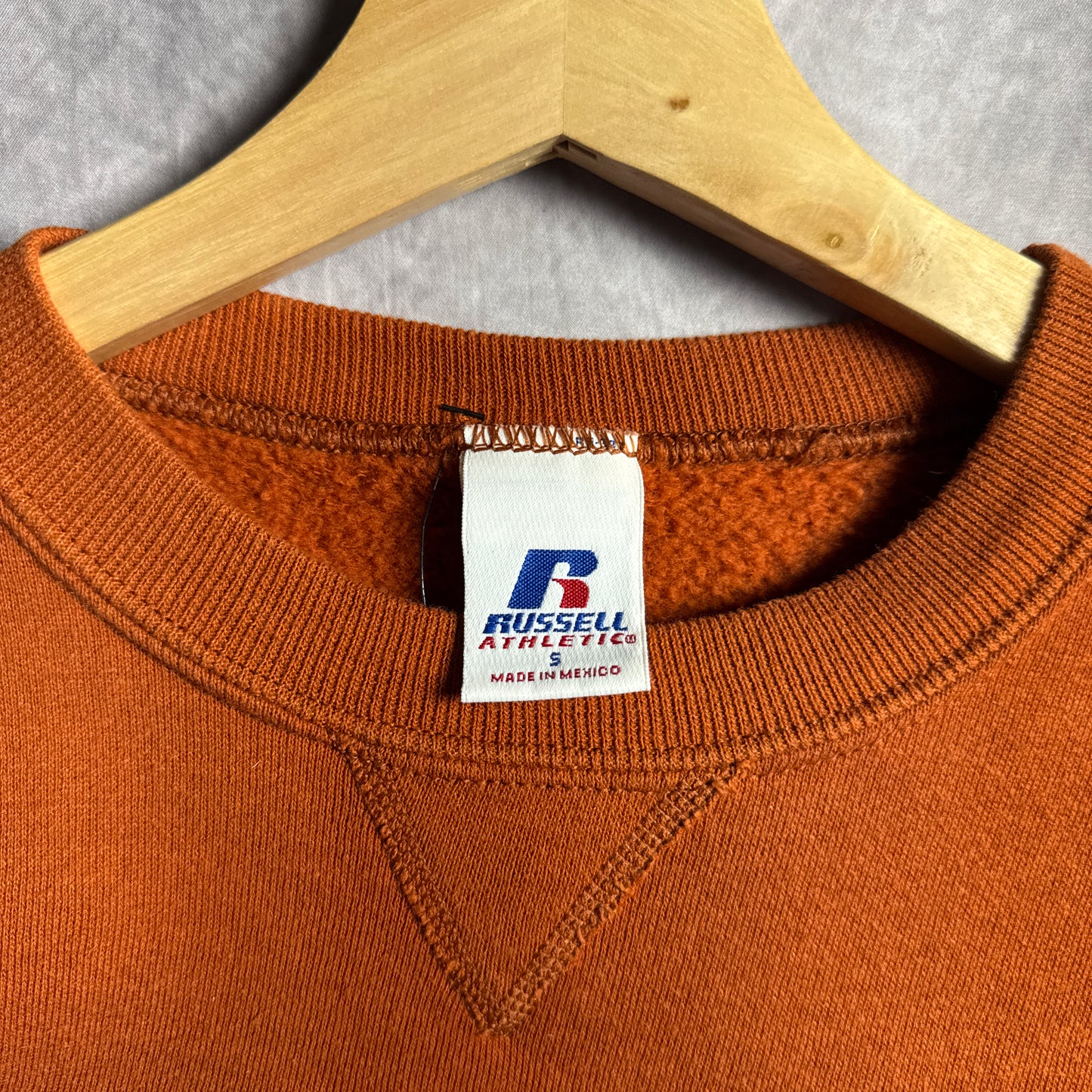 2006 Orange Texas Longhorns Rose Bowl Crewneck Sweatshirt 4586