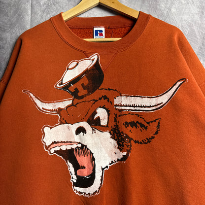 Orange Don’t Mess With Classic Texas Longhorns Crewneck Sweatshirt 4404