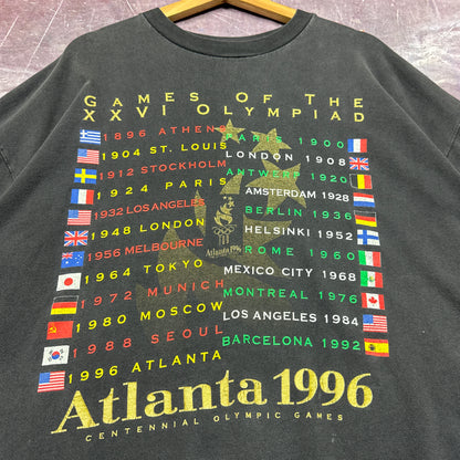 1996 Black Atlanta Olympics Shirt 3456
