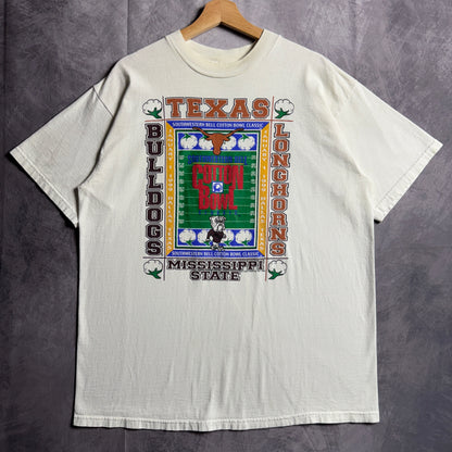 1999 White Texas Longhorns Cotton Bowl Shirt 4568