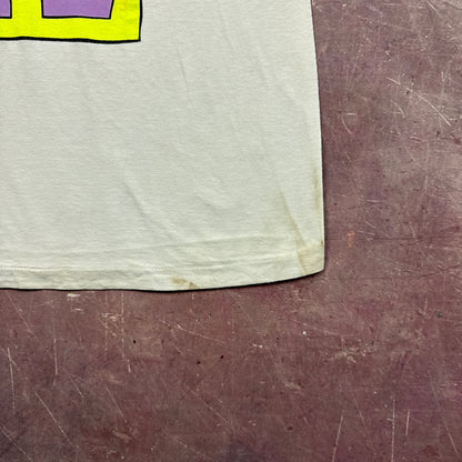 90s White Sun Daze Pop Art Tee 3813
