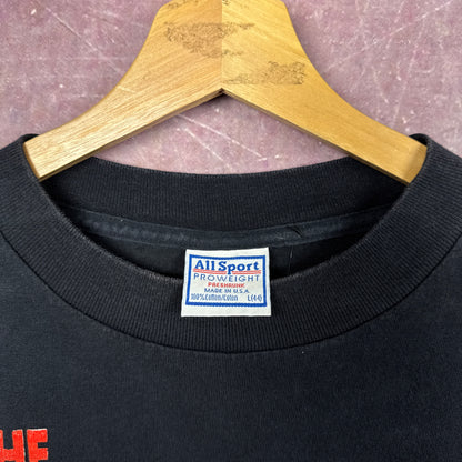 90s Black John Force Shirt 3838