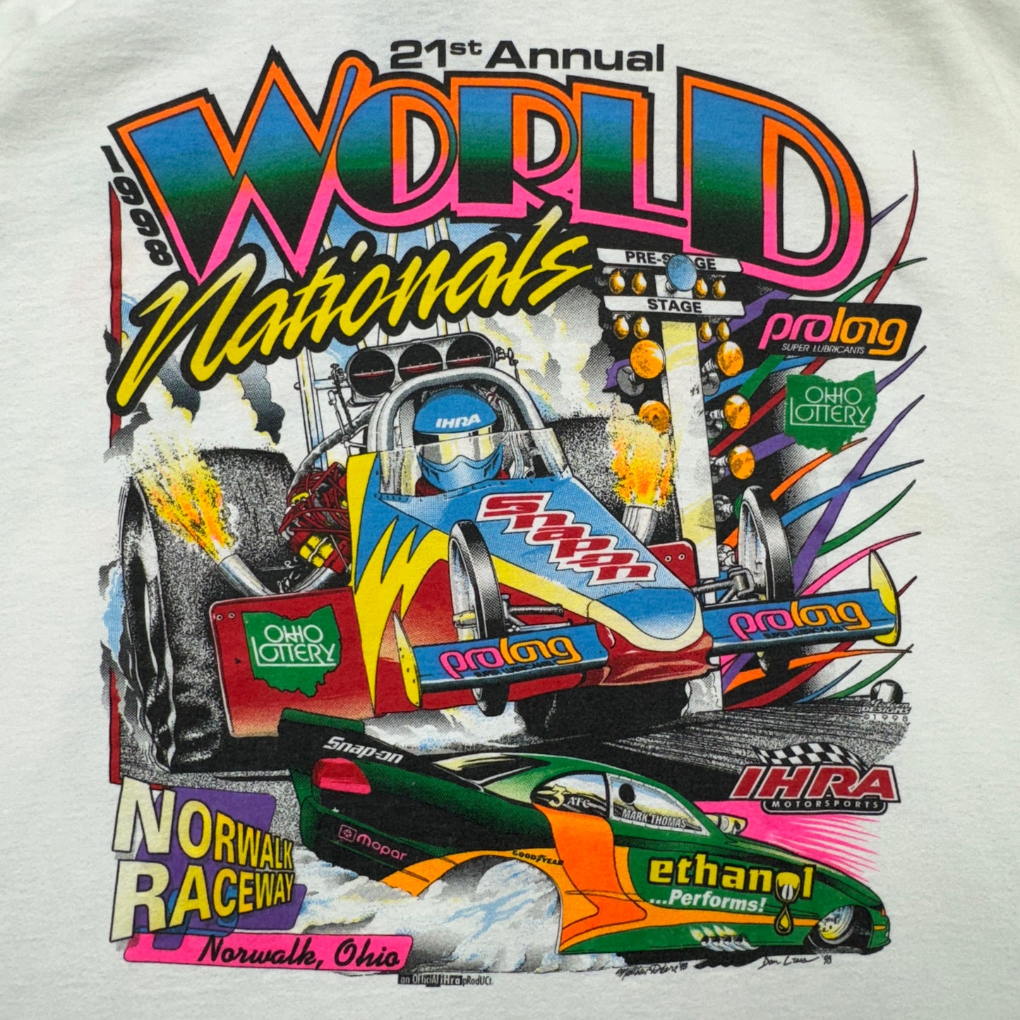 90s White Holley Nationals Shirt 3944