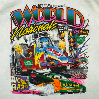 90s White Holley Nationals Shirt 3944