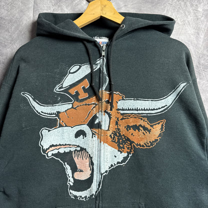Black Don’t Mess With Classic Texas Longhorns Zip Hoodie 4413
