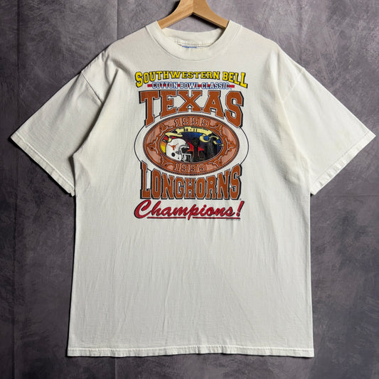 1999 White Texas Longhorns Cotton Bowl Shirt 4558