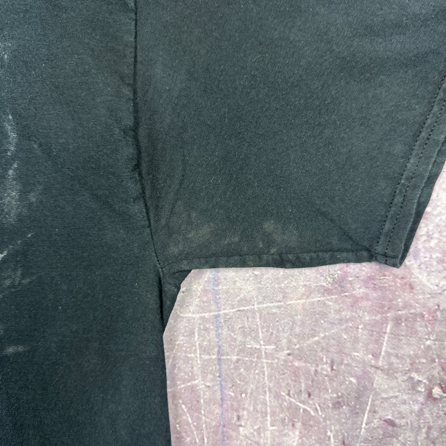 2011 Faded Black Watch The Throne Kanye West Jay Z Tour Shirt L 2831