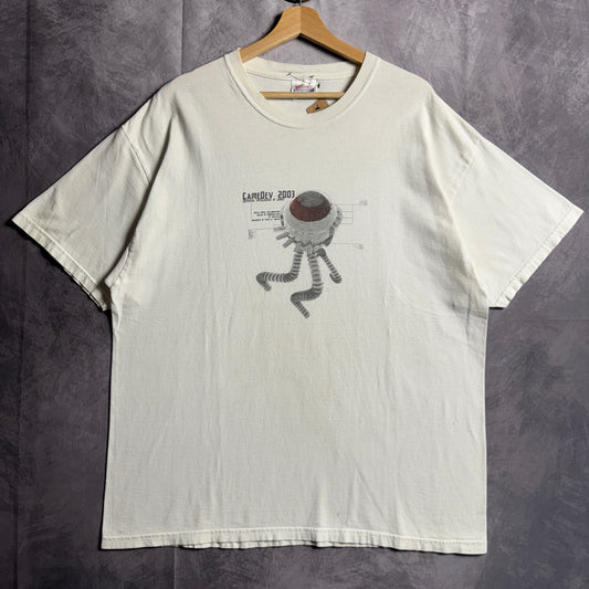 2003 White Texas Longhorns Game Dev Artificial Intelligence Shirt 4522