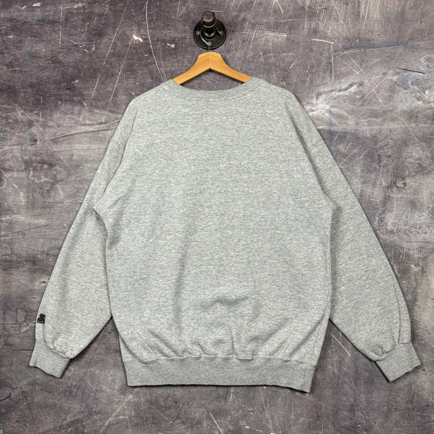 1998 Light Gray Starter Ohio State Buckeyes Nokia Suger Bowl Crewneck Sweatshirt L 0046