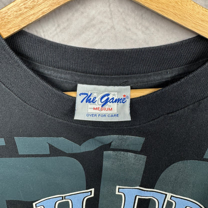 90s Black Houston Oilers Shirt 4243