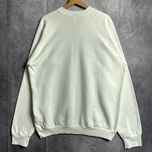 90s White Texas Longhorns Crewneck Sweatshirt 4445