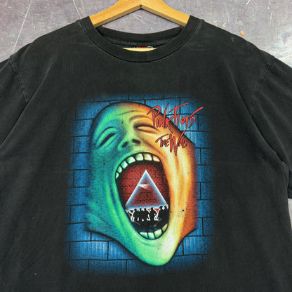 90s Faded Black Pink Floyd The Wall Graphic Shirt L 1126