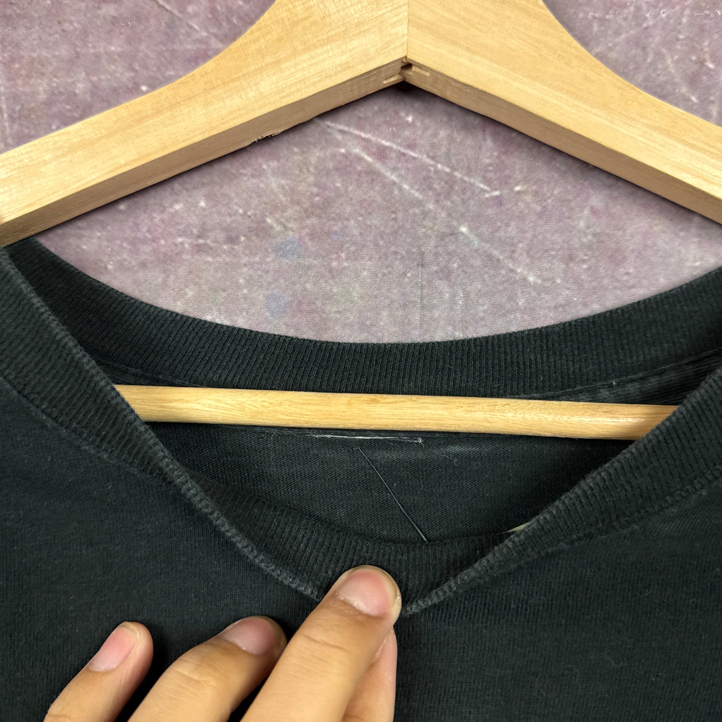 00s Black Orange County Choppers Flame Sleeve Shirt 3045