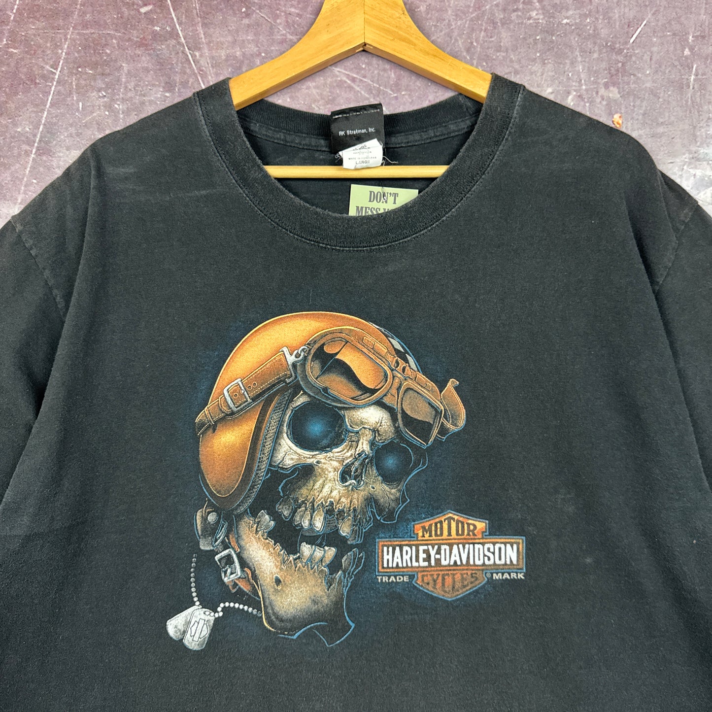 00s Black Harley Davidson Shirt 3193