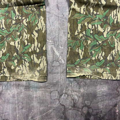 Early 00s Mossy Oak Baggy Camo Realtree Esc Cargo Pants 35x30 AW12