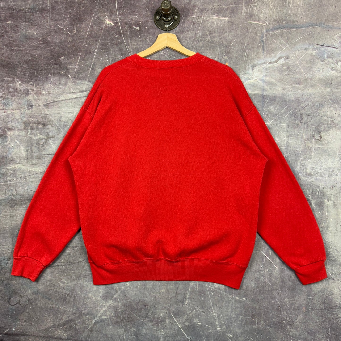 90s Red Ohio State Buckeyes Graphic Crewneck Sweatshirt L 1194