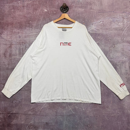 00s White Nike Long Sleeve Shirt 3669