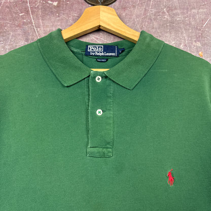 90s Green Polo Ralph Lauren Shirt 3720