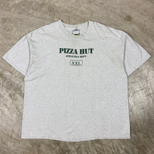 90s Gray Pizza Hut Athletic Dept XXL Graphic Shirt XL BE20