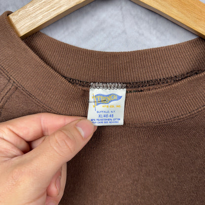 1989 Brown Cleveland Browns Crewneck Sweatshirt 4115