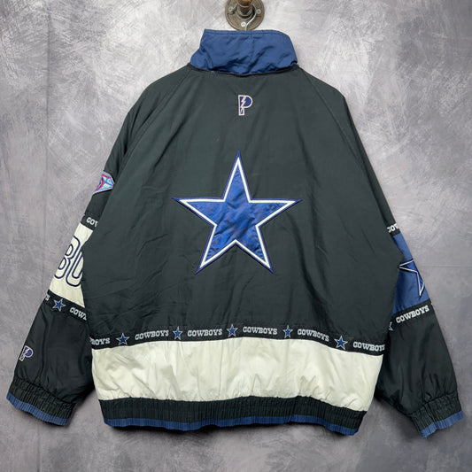 90s Multi Color Dallas Cowboys Pro Player Jacket 4066