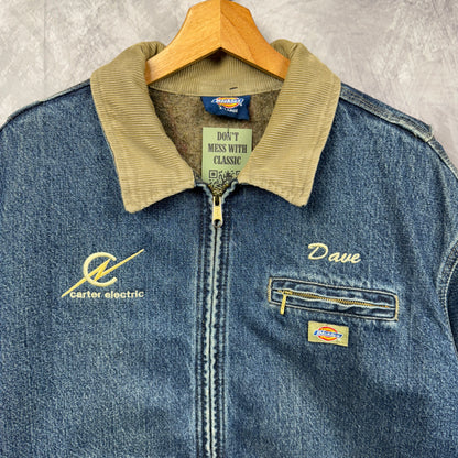 90s Dickies Denim Detroit Jacket 4047
