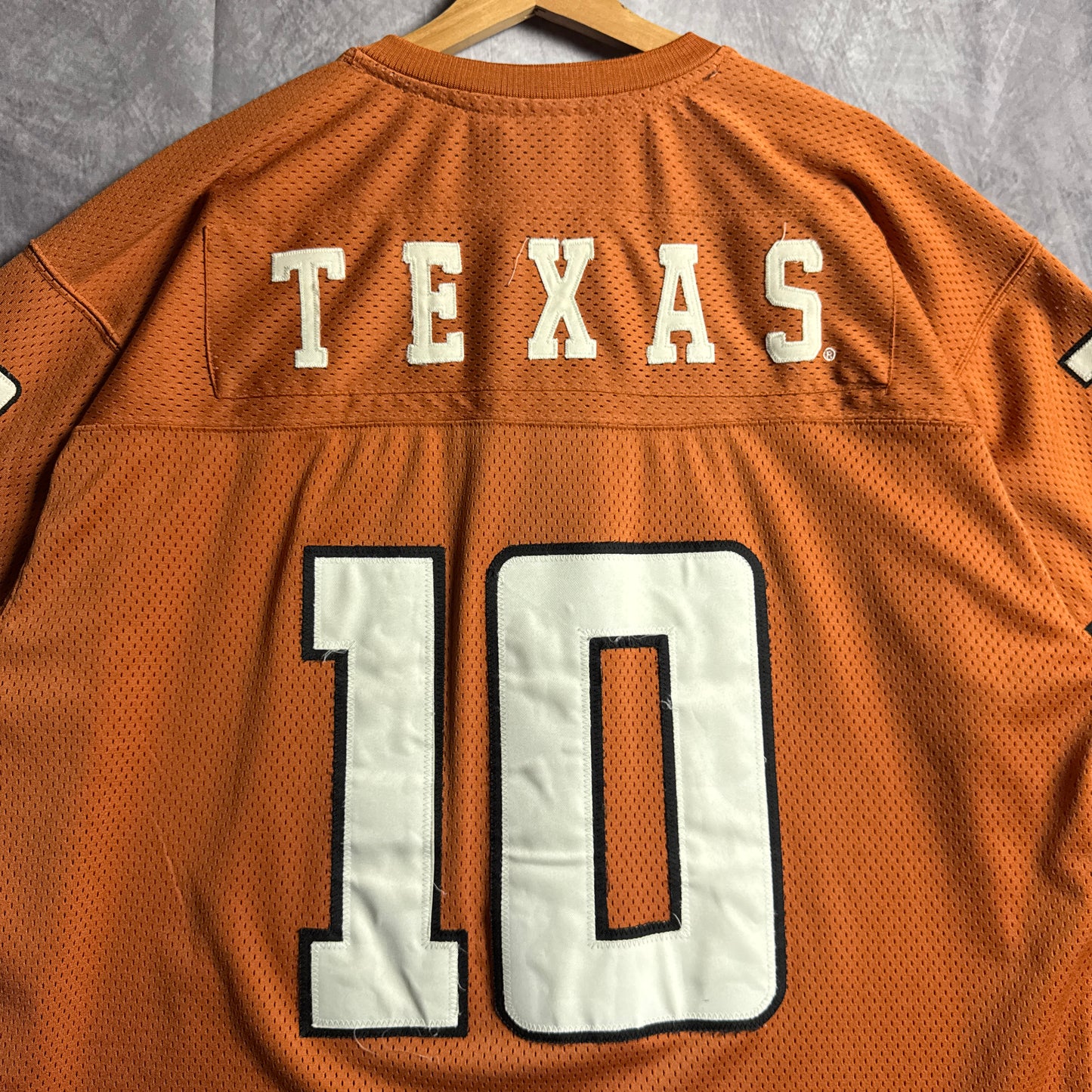 00s Orange Texas Longhorns Vince Young #10 Jersey 4576