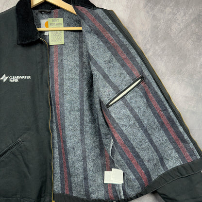 00s Black Carhartt Detroit Jacket 4049