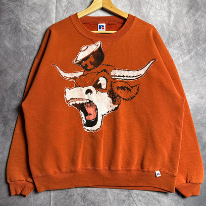 Orange Don’t Mess With Classic Texas Longhorns Crewneck Sweatshirt 4404