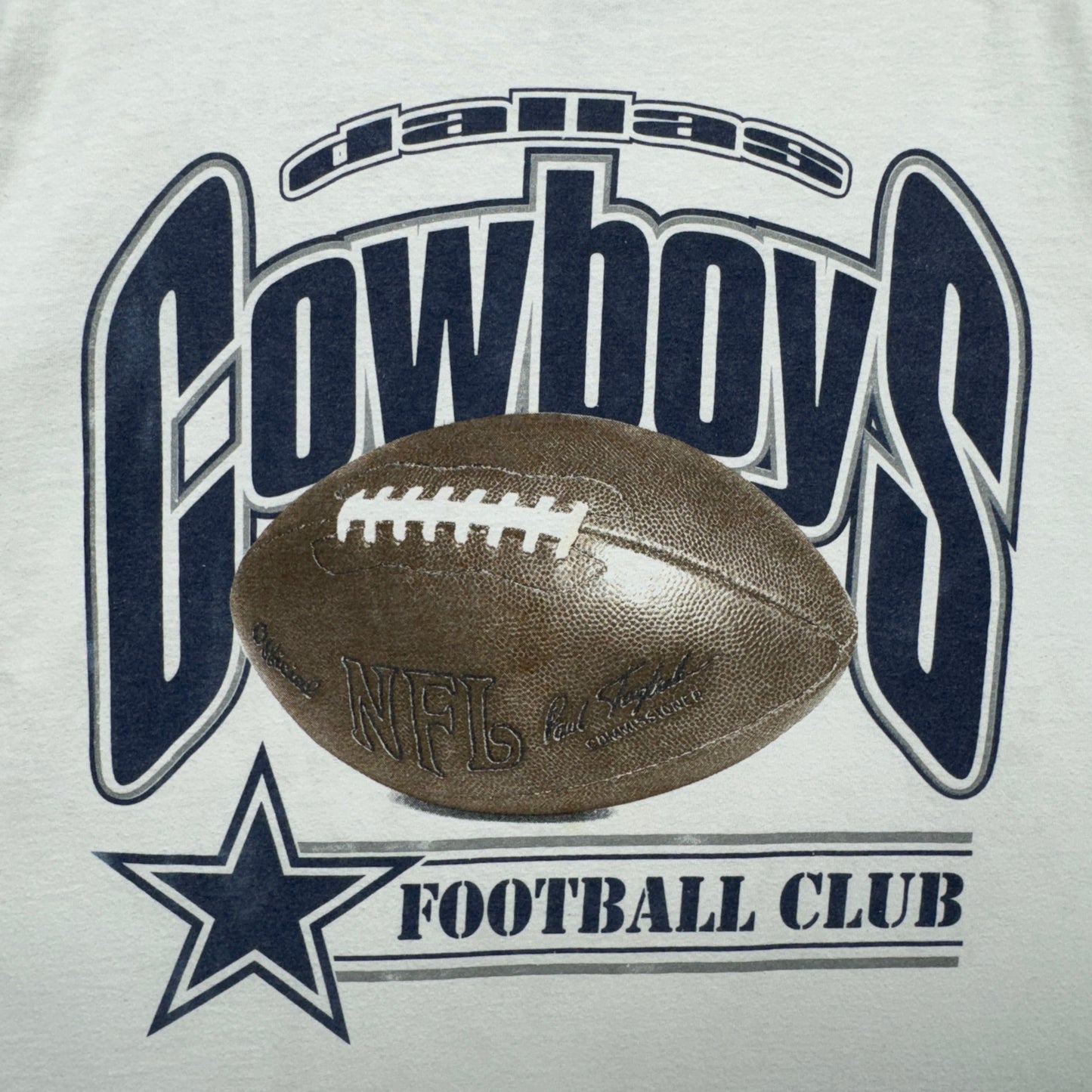 90s White Dallas Cowboys Shirt 4231
