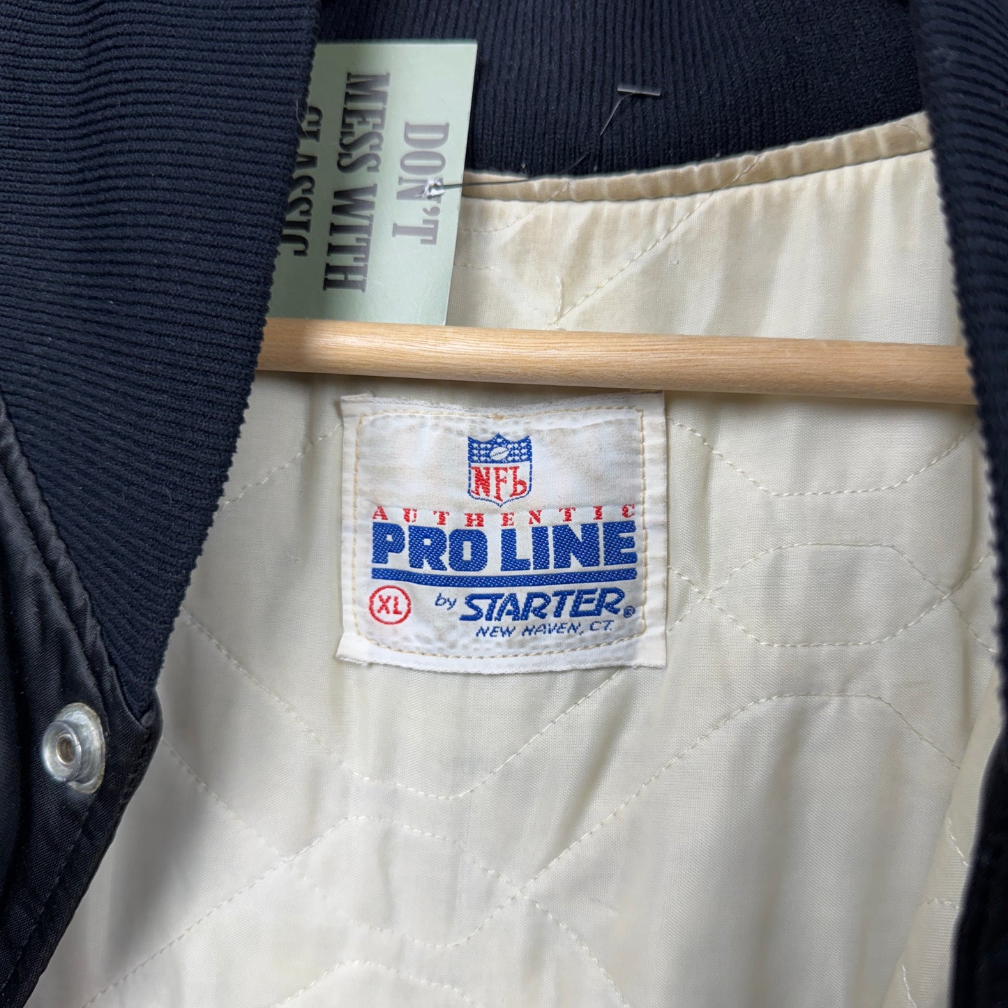 80s Black Los Angeles Raiders Satin Starter Jacket 4092